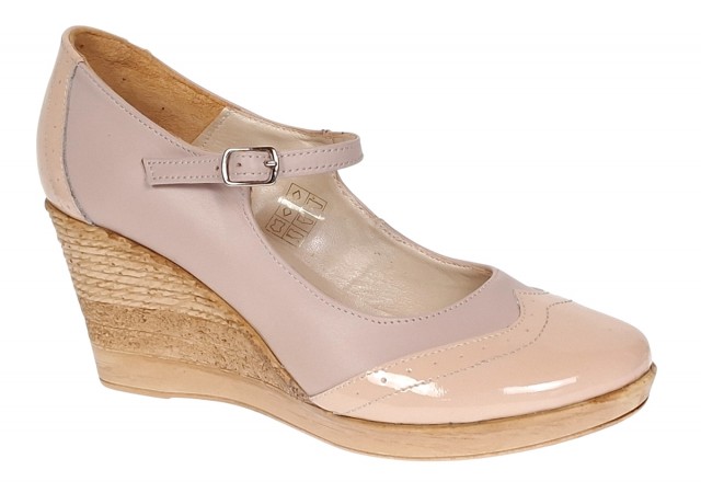 Marimea 36 - Pantofi dama din piele naturala bej - LP104BEJBEJ